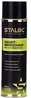 STALOC Rostbrecher mit Kälteschock | Rust Killer | schnelles und effizientes Lösen von verrosteten Teilen | 500 ml
