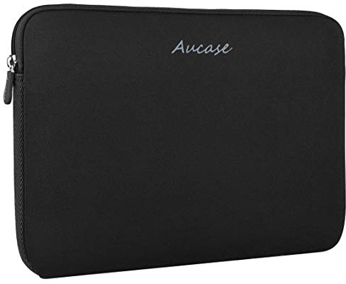 Aucase Laptop Case Sleeve 13.3 14 Inch, Thickest Lightest Water Resistant Neoprene Protective Laptop Bag for Men and Women, Compatible with MacBook 15.3''/ Air 15'' M3 M2, Chromebook