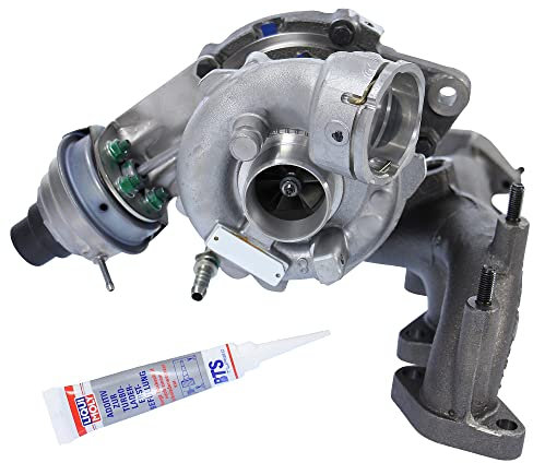 BESTPRICE 1x Turbolader, Kompatibel mit A udi A3, SEAT ALTEA (5P1), ALTEA XL (5P5. 5P8), LEON (1P1), TOLEDO III (5P2), SKODA OCTAVIA 2 (1Z3) (1Z5), VW GOLF 5 (1K1), JETTA, PASSAT B6, TOURAN (1T1. 1T2