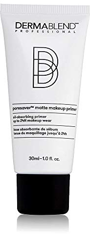 Dermablend Poresaver Matte Primer Face Makeup for Oily Skin, Lightweight Pore Minimizing & Blurring Face Primer, 24HR Wear, 1.0 Fl. Oz.