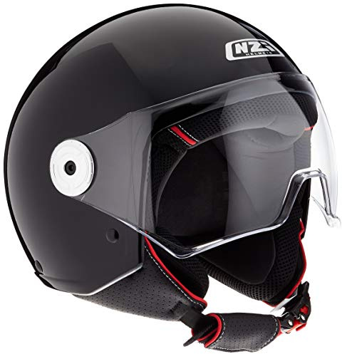 NZI Vintage 3 Casco, Senza Genere, Senza Genere, 150326A046, Nero, S