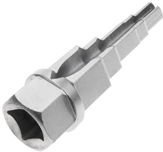 MACHOMAN Heizkörper-Stufenschlüssel 5 Stufen, 1/2 Vierkant Hex 22 mm | Konisches Cr-V Werkzeug zum Montieren und Entfernen von Fittings, Badrohren und Heizung
