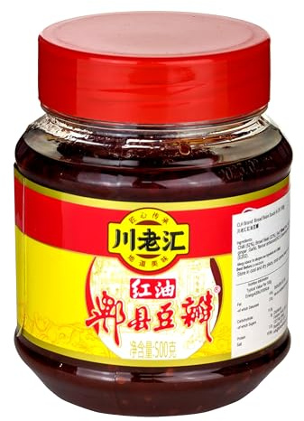 Starry Mart Chuanlaohui Pixian Broad Bean Sauce in Chilli Oil 500g