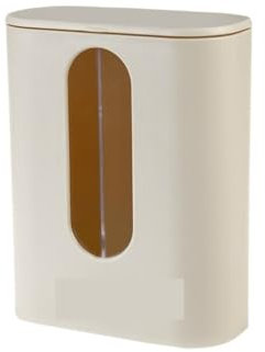 Linmeas-753 Distributore di Bicchieri di Carta, Portabicchieri di Carta a Doppio Cilindro con Coperchio Bicchieri di plastica da Parete for Ufficio, Porta Bicchieri e coperchi(03)