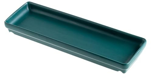 DINHEAROM Platos Sushi Cerámicos Alargados Para Servir Prácticos Ecológicos Decorativos