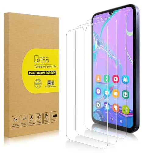 Lokyoo 3 Pack Screen Protector compatible with Gabb Phone 4 Pro[Tempered Glass] (Not for 4 Version), Ultra HD, Anti-Scratch, Bubble-Free, Easy Install 9H Protective Glass for Phone 4 Pro