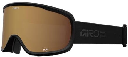 Giro Moxie Lunettes de ski pour femme - Lunettes de ski et snowboard - Taille unique - Lunettes de neige EXV - Anti-buée - Compatible OTG - Verre de rechange - Compatible avec le casque - Couleur