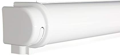 Victoria M. Kassette für Tenebra Verdunkelungsrollos & Thermorollo Rollo-Zubehör, Kunststoff, Weiß, Breite 45 cm