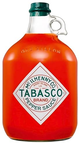 TABASCO® Original Red Pepper (3,8L, 1 Gallone) - Ideale per veri amanti del piccante, perfetta per cucine professionali, grandi eventi o appassionati di TABASCO autentico a casa.