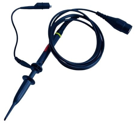 JUUTQA Sonde d'oscilloscope numérique X1 X10 150Mhz PP-150B, sondes de Test d'oscilloscope, Longueur 130cm (Color : PP150B-100MHz)