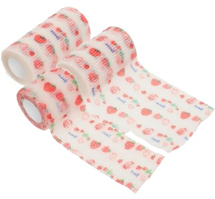 Happyyami 3rollen Selbstklebende Bandage Für Hunde Atmungsaktive Und Praktische Tierbandage Zur Pfotenschutz Und Verletzungsprävention Für Hunde Katzen Und Andere Haustiere