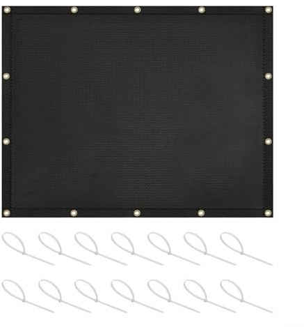 GANCEI Protector térmico para la pared detrás de la parrilla, fibra de vidrio y protector de valla, 3 x 4 pies, 3 x 6 pies, o 3 x 10 pies, resistente al aceite (3 x 4 pies/91,5 x 122 cm)