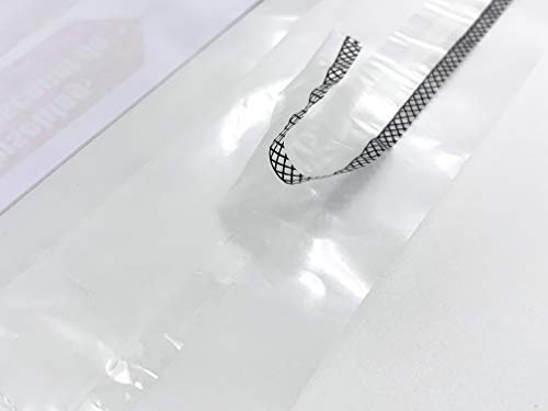 umschlag-discount – transparente Folienversandtaschen für Infoschreiben, Gutscheine, Werbebroschüren & Co – 100 Stück selbstklebende Adhäsionsverschlussbeutel mit den Maßen 220 x 165 mm (DIN C5)