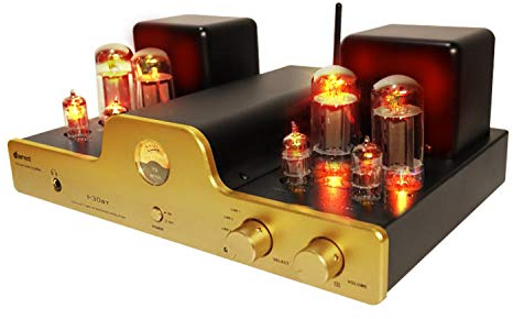 Dared I30BT - Amplificatore per tubi stereo integrale, amplificatore per tubi, amplificatore, Bluetooth, ingresso USB/DAC e linea, uscita cuffie, potenza in uscita 30WX2