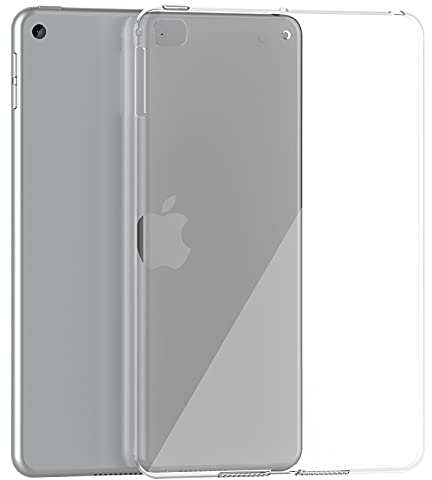 Asgens Schutzhülle für iPad mini 4/5 7,9 Zoll, transparent, weiches TPU-Silikon, für Apple iPad mini 4 7,9 Zoll und iPad mini 5 7,9 Zoll (Modell 2015/2019)