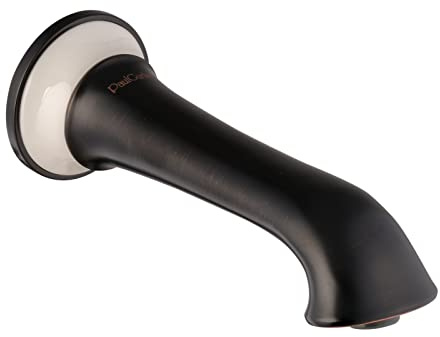 PaulGurkes Wanneneinlauf Nostalgie Retro Vintage Schwarz Antik Wanneineinlass Keramik Landhausstil Badarmaturen