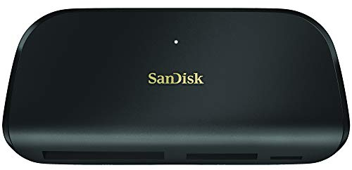SanDisk ImageMate PRO USB-C Multi-Card Reader/Writer, works with SD and microSD cards (UHS-II, UHS-I, non-UHS) and CompactFlash cards