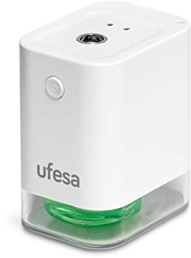 Ufesa DM45P Désinfectant sans Contact Capteur Infrarouge, Pulvérisateur Automatique Alcool Touchless, Batterie Rechargeable, Ergonomique