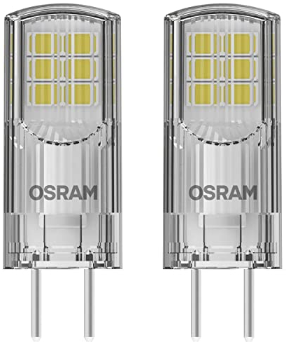 OSRAM LED PIN 30 GY6.35 Stiftsockellampe 2,6W=28W 300lm 12V warm white 80 Ra 2er