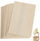10 Pack 420 x 300mm Basswood Sheets, 3MM Craft Plywood Sheets, A3 Plywood Board Thin Wood Sheet, Unfinished Wood Boards for Crafts, Hobby, Model Making, Wood Burning