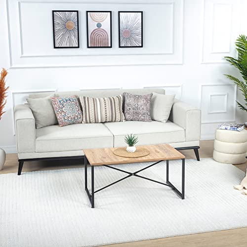 Livabliss Zadar Abstract Rug - Area Rugs Living Room 160x213 cm, Dining Room, Lounge, Kitchen, Bedroom - Modern Marble Large Rug, Soft Luxurious Easy Care Medium Pile, Cream