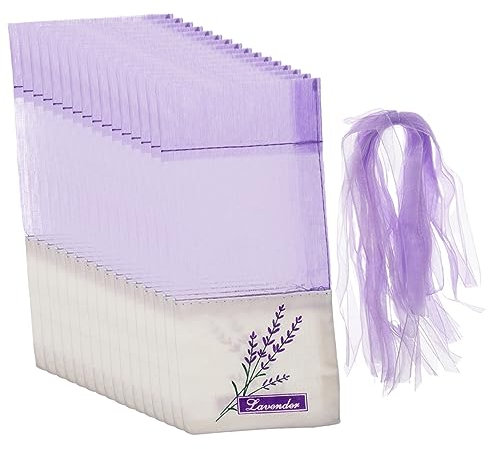 Garneck 50stücke Lavendelbeutel Leere Taschen Für Duftsäckchen Lavendelsäckchen Säcke Packtasche Leere Lavendelsäckchen Duftsäckchen