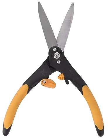 Bypass-Gartenschere, mehrjährige Handschere, Gartenschere, Heckenschere, Gartenschere, reibungsarme Gartenschere mit 65 Manganstahlklingen, für Sträucher, Büsche und Buchsbäume