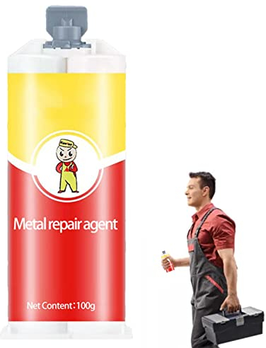 Jomewory Allzweck Reparaturkleber, Kavlee Allzweckkleber, Super -Kleber, Schweißmetall Reparaturpaste, Gussreparaturkleber Für Metall, Funktioniert Auf Acryl, Haushaltsgeräten, Keramik, Stahl