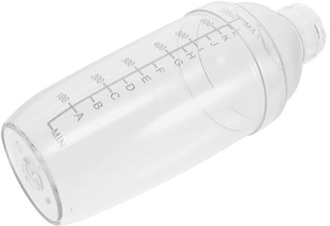 Hohopeti Coctelera Transparente Vaso Mezclador De Cócteles y Bebidas Fácil De Usar y Llimpiar