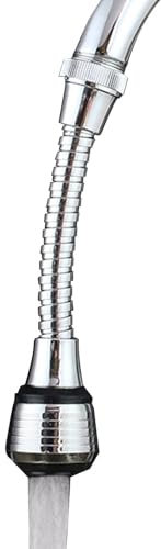 Tubo di prolunga per rubinetto, aeratore con rotazione a 360 gradi, prolunga per rubinetto, risparmio idrico, accessorio per lavello cucina e bagno