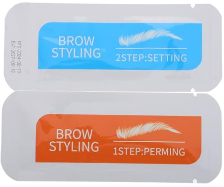 VALICLUD Kit Professionnel De Lamination Sourcils 2 Pièces Fixation Instantanée Formule Douce Usage Salon Et Maison