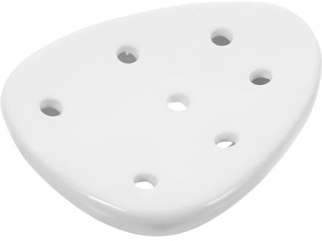 Gadpiparty Ceramic Urinal Strainer Stopper 10×8cm Conical Bathroom Urinal Drain Cover Odor Control and Anti-clog for Public and Home Use