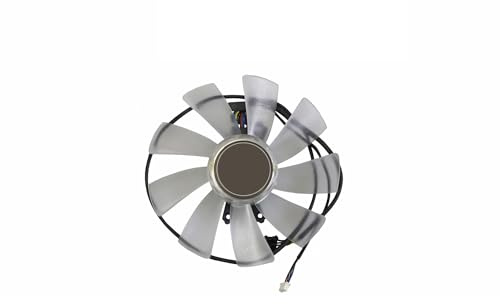 WLWOZMD Ventilador para Tarjeta gráfica Galax GeForce RTX 2080, 2070 y 2060, 100 mm, 4 Pines, 12 V CC, para Super EX(Black Power Cord)