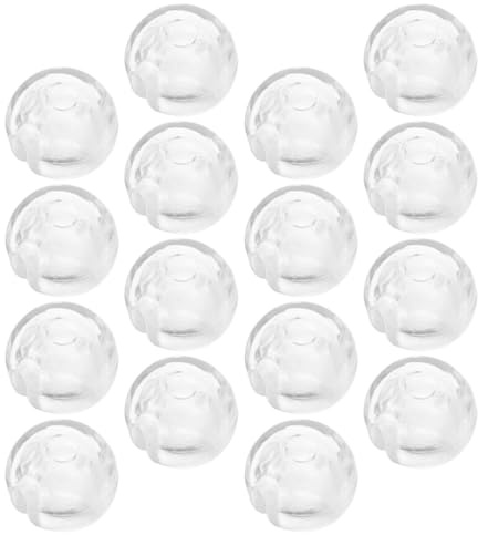 Beavorty de Topes de Cadena de Cuentas Accesorios Fiables 24 Piezas Fijadores Compactos para Persianas Enrollables de Pom para Cortinas para Aplicaciones de Cortinas