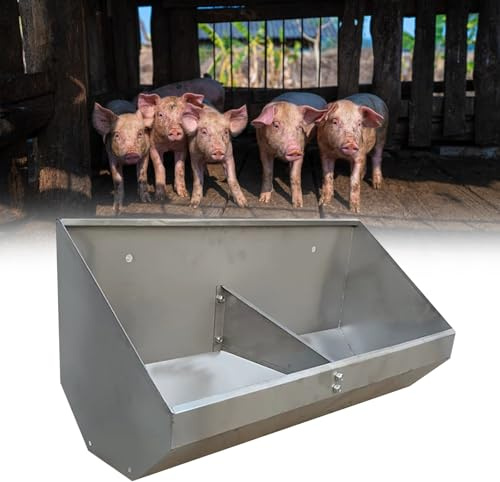 Robuster Futtertrog für Schweine und Geflügel, leicht zu reinigendes Design für den Bauernhof