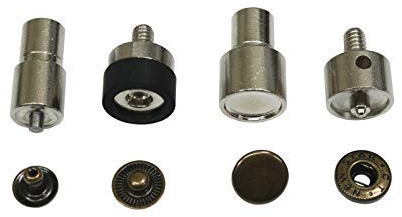 Ista Tools S-Feder, Ring-Feder Druckknöpfe 10mm, 12,5mm, 15mm, Stahl, Spindelpresse, Nieten (1, Einsatzwerkzeug 12,5mm S-Feder)