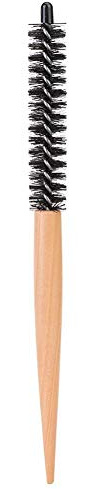 Small Volumizing Bangs Hair Brush, Hairdressing Comb Hair Curler Brush, Teasing Brush for Blow Dry Hair, 20mm
