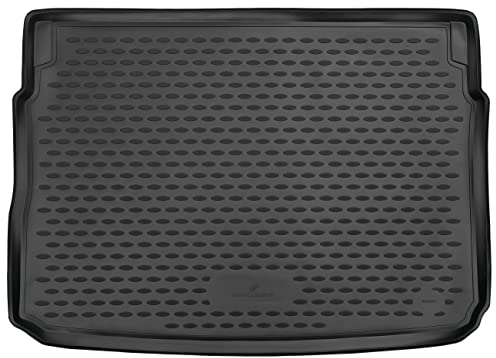 WALSER XTR Kofferraumwanne für Seat Arona (KJ7), oberer Ladeboden 2017-Heute, 100% passgenaue Antirutschmatte Auto, Gummimatte Auto, Kofferraum Schutzmatte, Auto Gummimatten