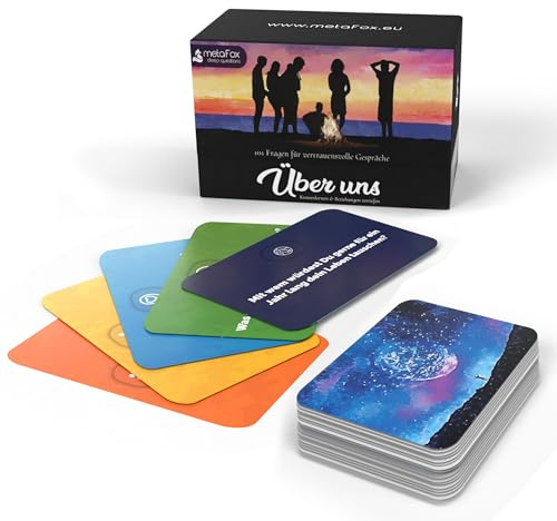 metaFox 'Über Uns' - Kennenlernspiel mit 101 Fragekarten