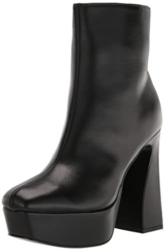 NINE WEST Klinda, Botas Cortas al Tobillo Mujer, Negro, 39.5 EU