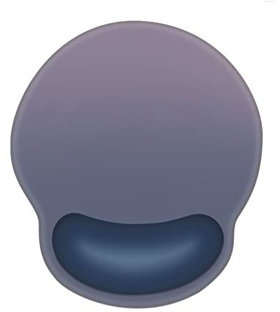 AORTDES Mauspad mit Handgelenkauflage Persönlichkeit Optische rutschfeste Gelbasis Ergonomische Schmerzlinderung Mauspad Matte Wasserabweisend Büro Gaming Schreibtisch Mäuse Matte 9 x 10 Zoll