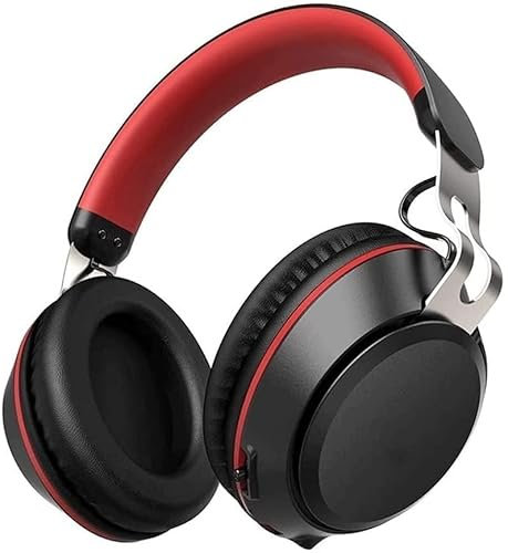 CAFFIA Casque de Jeu sans Fil, sur-Oreille stéréo virtuel 7.1 Son Surround