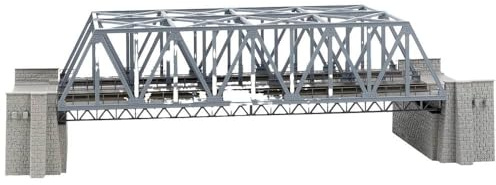 FALLER 120497 - Stahlbrücke, 2-gleisig - Spurweite H0