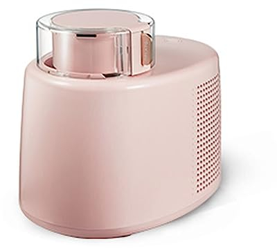 GRFIT heladera Ninja Máquina de Helados for el hogar, máquina automática pequeña de Helados de Yogur de Frutas de Escritorio Conveniente Heladera (Color : Pink)