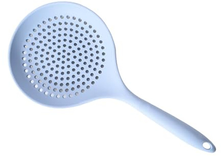 Cucchiaio da portata con fessura, schiumarola in silicone, cucchiaio in schiuma di silicone per cucinare, cucchiaio resistente al calore, cucchiaio in silicone antiaderente, per uso