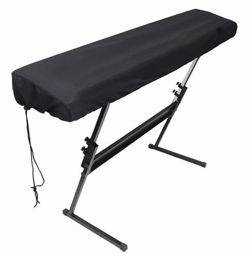ROEOWENE Copertura per Tastiera Pianoforte 88 Tasti Custodia per Pianola Custodia Tastiera con Coulisse Antipolvere Copertura Protettiva per Pianoforte Digitale Protezione Copri Tastiera Piano