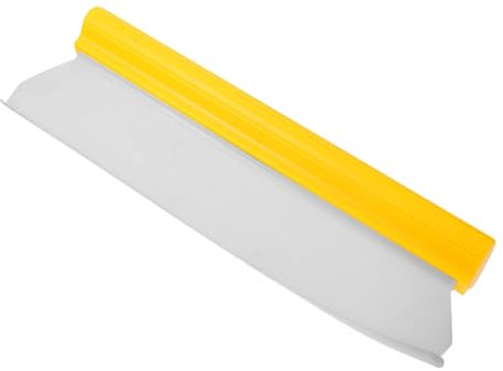 Alipis Raclette à Vitre Nettoyage Voiture Fenêtre Essuie-Glace Pare-Brise Raclette De Rétroviseur Latéral Yellow Trp