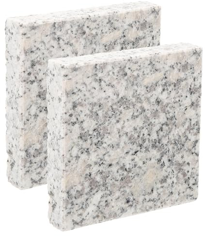 BESTOYARD Chinchilla Cooling Mat 2pcs Granite Marble Pet Cooling Slab for Rabbits and Small Animals Home Use