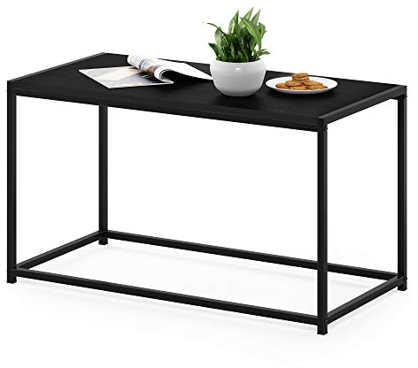 Furinno Tavolo da caffè, Nero, 40 x 76.2 x 44.45 cm