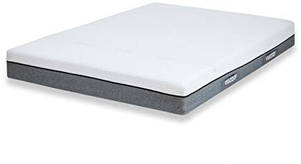 Genius eazzzy Matratze Deluxe 140x200 cm - orthopädische Visco Kaltschaummatratze mit 3-Zonen und 20cm Höhe H2-H3 | Komfort, Haltbarkeit + Anti-Rutsch-Cover - TÜV-Siegel